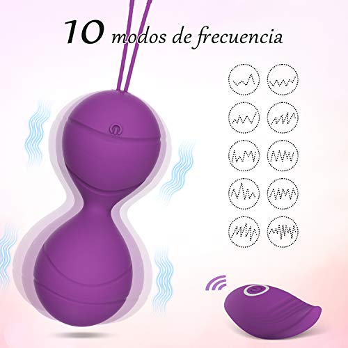 Masajeador de Músculos, 10 Modos de Frecuencia, Silicona Suave, Impermeable, Carga USB