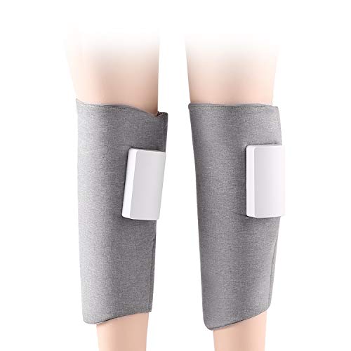 Masajeador de Piernas, Arealer Masaje de Compresión de Aire para Brazos Rodillas y Pies con 3 Modes de Masaje e Intensida, Relajar Músculos Aliviar Edema.
