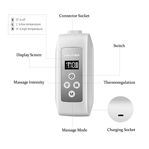 Masajeador eléctrico para la relajación de la cabeza mediante compresión térmica, dispositivo de masaje de cabeza, estimulación del sueño, alivio del estrés promueven la circulación sanguínea.