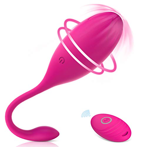 Masajeador Portátil, 10 Modos de Frecuencia, Silicona Suave, Impermeable, Carga USB