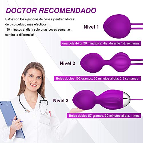 Masajeador Portátil de Silicona Suave, 10 Modos de Frecuencia,100% Impermeable, Carga USB