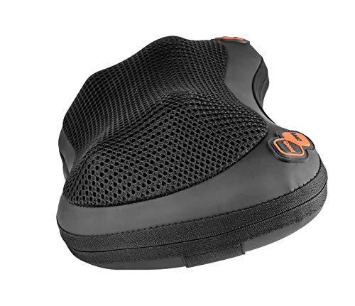 Masajeador Shiatsu para Hombro Espalda y Cervical Shiatsu Cojín de Masaje con Función de Calor Almohada de Masaje