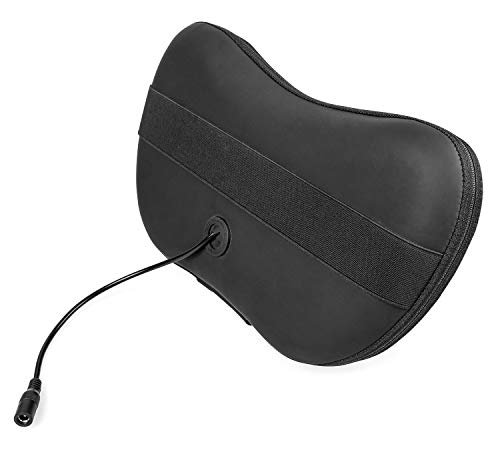 Masajeador Shiatsu para Hombro Espalda y Cervical Shiatsu Cojín de Masaje con Función de Calor Almohada de Masaje