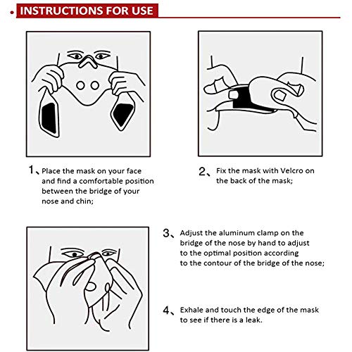 Mascara anticontaminacion mascaras antipolucion Ciclismo máscaras Máscara de Ciclo anticontaminación Ciclismo Cara máscara