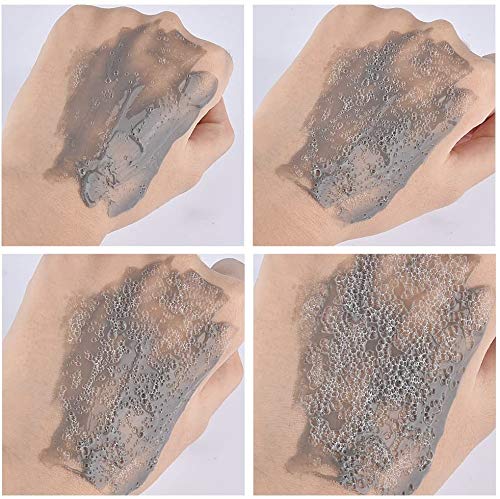 Máscara de Arcilla, HailiCare Máscara de Barro Burbujas Carbonato Bubble Clay Mask Hidratante Limpieza Profunda Cuidado de la Piel 100g