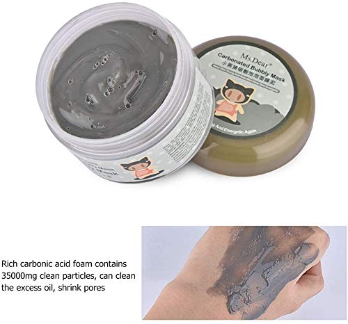 Máscara de Arcilla, HailiCare Máscara de Barro Burbujas Carbonato Bubble Clay Mask Hidratante Limpieza Profunda Cuidado de la Piel 100g