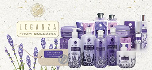 Mascarilla con Aceite Esencial Orgánico de Lavanda, de Leganza para Cabello Graso o Cuero Cabelludo Sensible 500 ml Con Dispensador Sin Parabenos Sin Siliconas