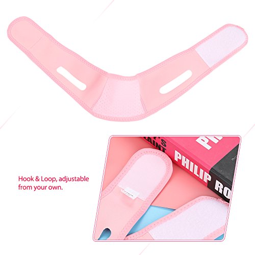 Mascarilla facial adelgazante Adelgazamiento Vendajes Faciales Doble barbilla Pérdida de peso Correas faciales, V Line Mask Cheek Chin Lifting Band, antienvejecimiento y tratamiento facial respirable