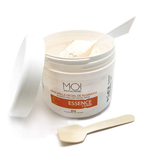Mascarilla facial revitalizante de alginatos ESSENCE con vitamina C 150gr. M·O·I Skincare