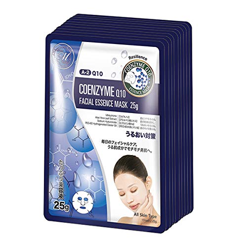 Mascarilla MITOMO con coenzima Q10 de Japón - 10 piezas