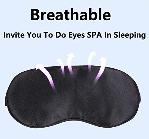 Mascarillas para dormir de zanahoria, 100% seda de doble cara, súper suave, ajustable, para hombres, mujeres, niños y niñas