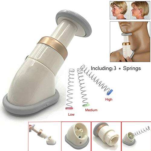 Massager De La Barbilla, Cuello Delicado Dispositivo Más Delgado Escote Ejercicio Raspado Herramienta De Mandíbula Doble Mentón Remover Las Arrugas De La Cara Que Adelgaza