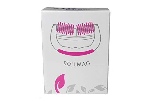 Massea® - Rodillo de masaje anticelulítico con imanes - RollMag actúa contra la piel de naranja, la celulitis y proporciona una piel tersa mediante el masaje - perfecto para el bienestar y la belleza