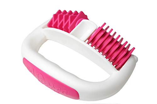 Massea® - Rodillo de masaje anticelulítico con imanes - RollMag actúa contra la piel de naranja, la celulitis y proporciona una piel tersa mediante el masaje - perfecto para el bienestar y la belleza