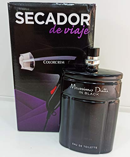 MASSIMO DUTTI IN BLACK +SECADOR DE VIAJE DE REGALO