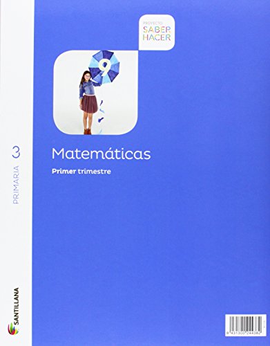 Matemáticas 3 Primaria, Saber Hacer, pack de 4 libros - 9788468012865