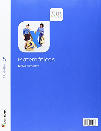 MATEMATICAS 5 PRIMARIA SABER HACER(3 unidades) - 9788468010663