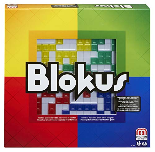 Mattel Games Blokus Refresh, juego de estrategia para niños +7 años (Mattel BJV44)