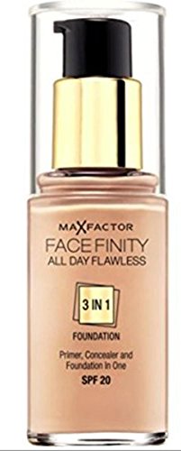 Max Factor Facefinity All Day Flawless 3 In 1 Foundation Spf20 47 (nude) 30ml by Max Factor