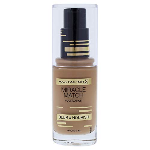 MAX FACTOR Miracle Match Foundation base de maquillaje 80 Bronze