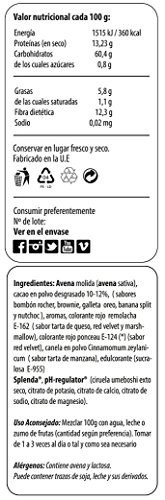 Max Protein Oatmeal Sac Harina de Avena, Termo-Activada - 1500 gr