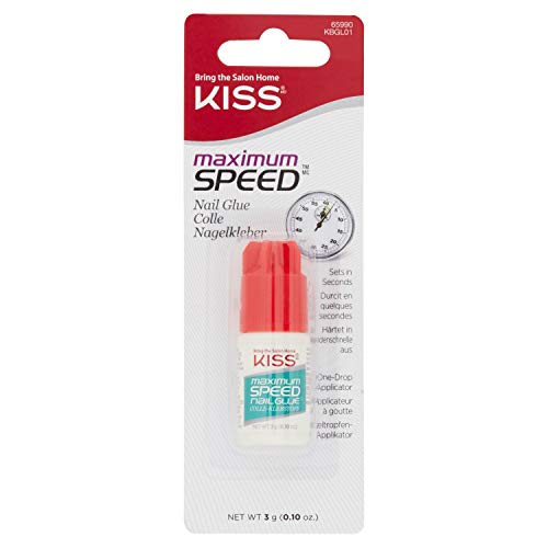 Max Speed KBGL01C - Pegamento para uñas artificiales