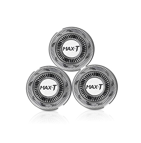 MAX-T 3 x Cabezal de Recambio para Afeitadora MAX-T