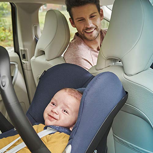 Maxi-Cosi CabrioFix Silla coche bebé, silla de auto infantil reclinable y de alta seguridad, portabebé 0 - 12 meses, 0 - 13 kg, color essential black