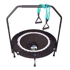 Maximus Pro Rebounder - Trampolin Fitness Plegable. Mini Cama Elástica. Trampolines Fitness para Adultos Peso máximo 140 kg