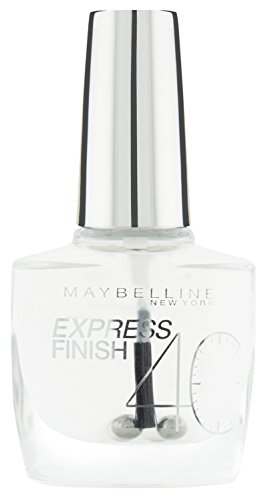 Maybelline Express Finish Nagellack - Esmalte de Uñas 01 / 01L color transparente, 1 x 10 ml