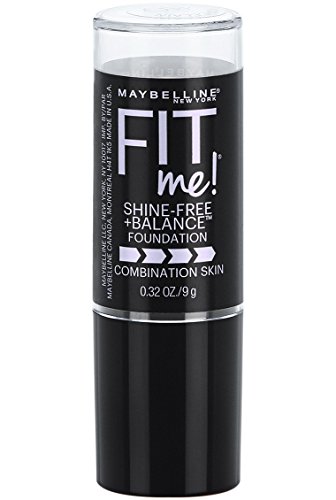 MAYBELLINE - Fit Me Shine Free Foundation 110 Porcelain - 0.32 fl. oz. (9 ml)