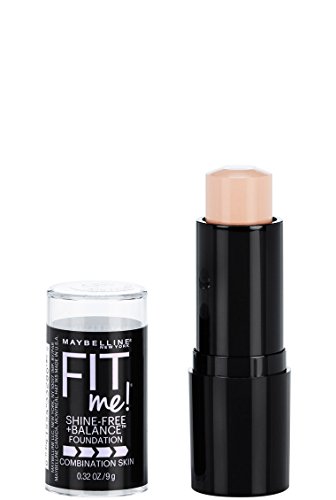 MAYBELLINE - Fit Me Shine Free Foundation 110 Porcelain - 0.32 fl. oz. (9 ml)