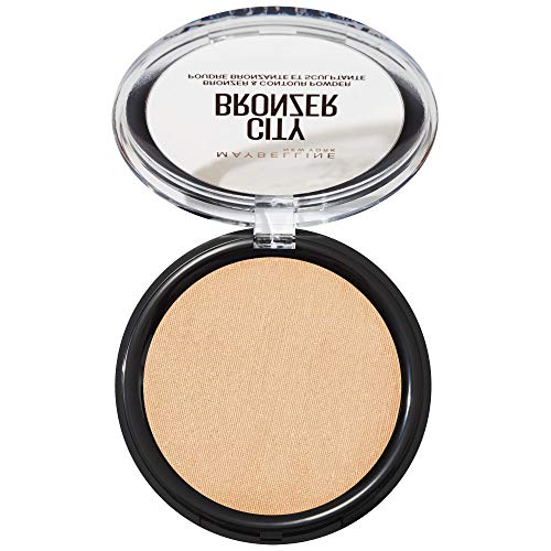 Maybelline New York City Bronzer Polvos Bronceadores Mate para Pieles Claras, Tono 100 Light Cool