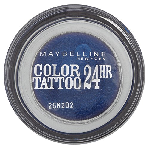 Maybelline New York Color Tattoo 24H No.25 Everlasting Navi - Sombra de ojos en crema