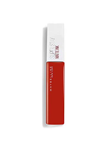 Maybelline New-York – Rouge à Lèvres Mat Liquide – Longue Tenue – Superstay Matte Ink – Teinte : Ground-Breaker (117), 5 ml