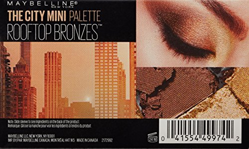 MAYBELLINE The City Mini Palette - Rooftop Bronzes