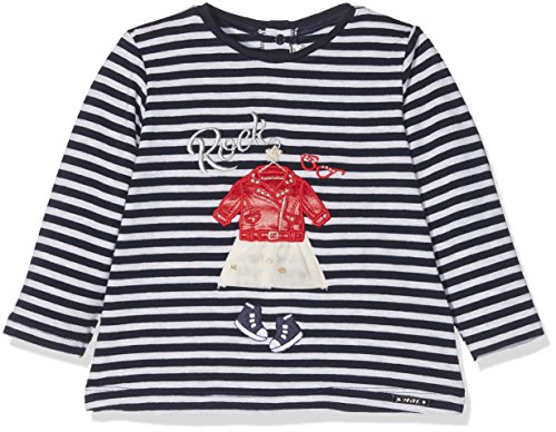 Mayoral 2053 Camiseta m/l Look rockera Manga Larga, Marino, 24M para Niños