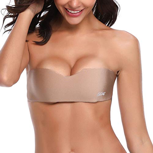 Mayyou Invisible Silicona Bra Strapless Gel sin Espalda Autoadhesivo Reutilizable Bra Push-up Bra