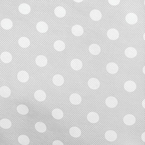 mDesign Cómoda de tela con 4 cajones – Práctico mueble auxiliar de almacenaje para las habitaciones infantiles, los dormitorios, etc. – Preciosa cajonera con cajones de tela – gris/blanco