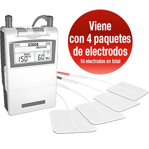 Med-Fit Electroestimulador Digital Masaje EMS TENS Para El Alivio Del Dolor y Estimulador Muscular Combinado. Incluye 24 programas preestablecidos para el alivio del dolor Med-Fit Electroestimulador Digital Masaje EMS TENS Para El Alivio Del Dolor y Estimulador Muscular Combinado. Incluye 24 programas preestablecidos para el alivio del dolor