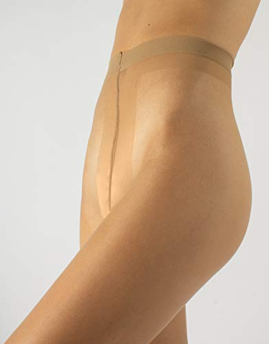 MEDIAS DE VERANO CON EFECTO BRONCEADO | MEDIAS INVISIBLES | MEDIAS COLOR CARNE | CALCETERIA ITALIANA | (2- S, SUNKISS)