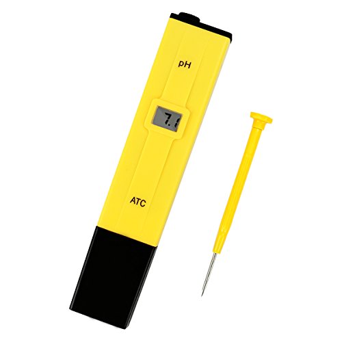 Medidor PH Pluma Portátil PH Tester Prueba Digital Multi Function PH/Prueba PH portátil/Hidropónica para Acuario Piscina Industria de la Pesca Laboratorios Escolares Alimentos Bebida