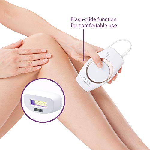 Medisana IPL 836 99120 - Depiladora a base de luz para una piel lisa y duradera - Reducción del cabello con 100.000 pulsos de luz - Depiladora con sensor de piel y 6 niveles de intensidad