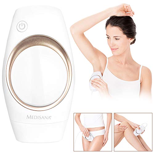 Medisana IPL 836 99120 - Depiladora a base de luz para una piel lisa y duradera - Reducción del cabello con 100.000 pulsos de luz - Depiladora con sensor de piel y 6 niveles de intensidad