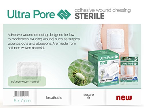 Medrull 75 Apósitos 7x6 cm Esteril Ultra Pore SOFT