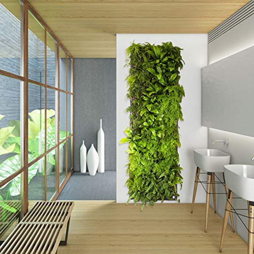 MEIWO Nuevo actualizado 7 Bolsillo Colgante jardín Vertical jardín plantador de jardinería jardín decoración del hogar