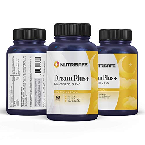 Melatonina Pura con L-Teanina, Valeriana y Vitamina B6 | Mejora la Calidad del Sueño | Conciliación Rápida y Natural | Efectos duraderos hasta 8 horas | Fórmula Microencapsulada | 60 Cápsulas.