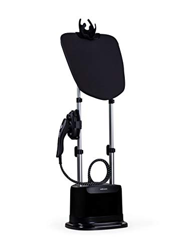 Mellerware Plancha Vertical Procare 2300. Horizontal y Vertical. Incluye Tabla de Planchado. Percha para Prendas. Vapor Antibacteriano. 2 litros Capacidad de depósito.