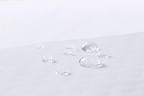 Melunda Protector de Colchón Impermeable 160 x 200 cm | Capa Superior de algodón Transpirable con Esquinas dobladas | Hipoalergénico y Antibacteriano | Oeko-Tex® Standard 100