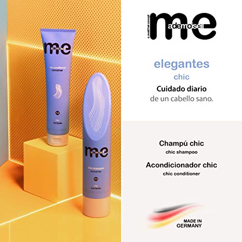 MeMademoiselle Chic Shampoo | Shampoo de Aloe Vera con extracto de queratina e hibisco y pantenol I Made in Germany (250 ml)